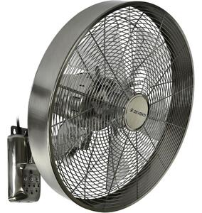 ZEVENTI - Zidni ventilator FREEZE 50W/230V pr. 40 cm krom + daljinski upravljač