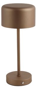 Moderna stolna svjetiljka smeđa punjiva - Poppie