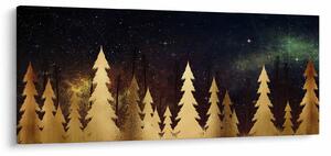Slika - Zlata noč (120x50 cm)
