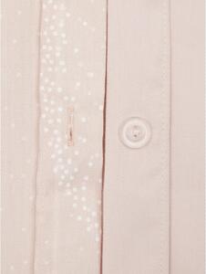 Ružičasta posteljina od pamučnog satena Westwing Collection, 200 x 200 cm
