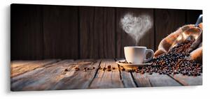 Slika - Čas za kavo (120x50 cm)