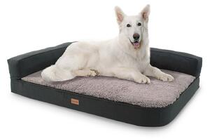 Brunolie Odin, krevet za psa, podloga za psa, periva, ortopedska, protuklizna, prozračna, memorijska pjena, veličina L (120 × 12 × 80 cm)
