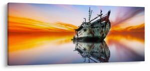 Slika - Zora nad brodolomcem (120x50 cm)