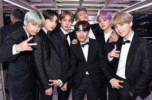 Fotografija South Korean boy band BTS at 61st Annual GRAMMY Awards, John Shearer