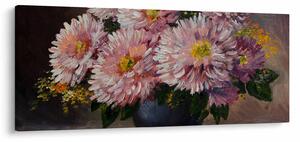 Slika - Oljna slika, Rože v vazi (120x50 cm)