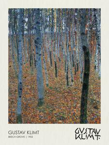 Reprodukcija Beech Grove (1902), Gustav Klimt