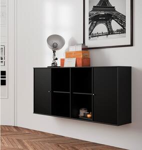 Crni modularni sustav polica 136x69 cm Mistral Kubus - Hammel Furniture