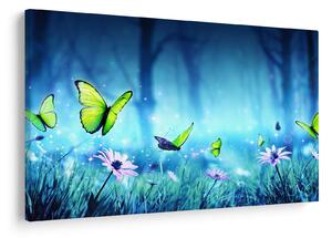 Slika - Mistična gozdna jasa (90x60 cm)