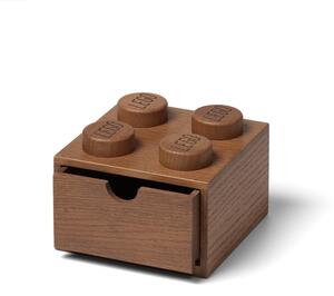 Dječja kutija za pohranu od tamnog hrasta LEGO® Wood