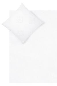 Bijela posteljina od pamučnog perkala Westwing Collection Fia, 135 x 200 cm