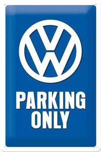 Metalni znak Volkswagen VW - Parking Only, (20 x 30 cm)