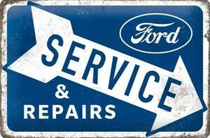 Metalni znak Ford - Service & Repairs