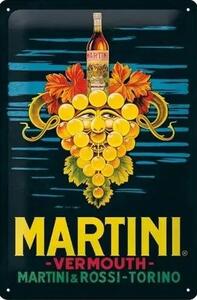 Metalni znak Martini Vermouth Grapes, (20 x 30 cm)