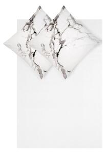 Bijela pamučna posteljina Westwing Collection, 150 x 220 cm