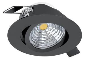Eglo 33997 - LED Prigušiva ugradbena svjetiljka SALICETO LED/6W/230V crna