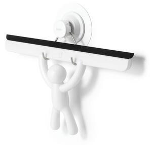Bijeli brisač za stakla s držačem 26 cm Buddy – Umbra