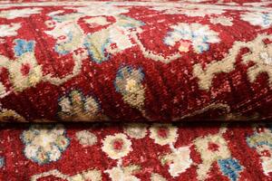 Okrugli vintage tepih u crvenoj boji Širina: 100 cm