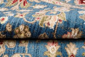 Okrugli vintage tepih u plavoj boji Širina: 100 cm