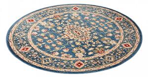 Okrugli vintage tepih u plavoj boji Šírka: 170 cm