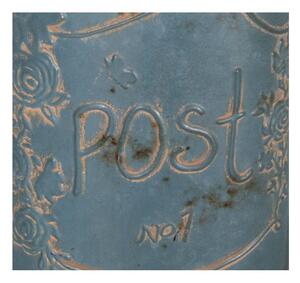 Zeleno-plavi poštanski sandučić Antic Line Lettres Bleue