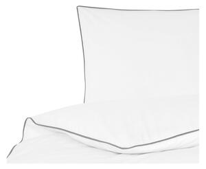 Bijela posteljina od pamučnog perkala Westwing Collection Daria, 135 x 200 cm
