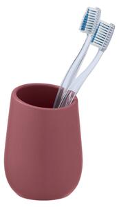 Ružičasta keramička čašica za četkice Wenko Badi