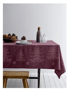 Stolnjak od organskog pamuka boje vina Södahl Winterland , 150 x 270 cm