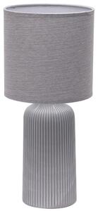 ONLI - Stolna lampa SHELLY 1xE27/22W/230V siva 45 cm