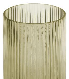Zelena staklena vaza PT LIVING Allure, visina 30 cm