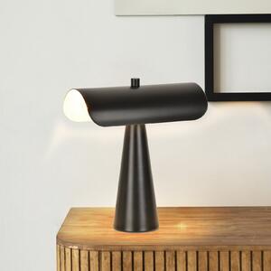 COREP Stolna lampa Billie, mat crna, 30 cm, metal, Crno, Dnevni boravak/blagovaonica, Metal