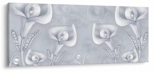 Slika - Biserne rože (120x50 cm)