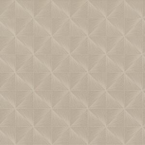 Smeđe-bež geometrijska flis tapeta za zid, CU3313, Cumaru, Grandeco | Ljepilo besplatno