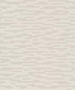 Krem geometrijska flis tapeta za zid, BZ3201, Belize, Grandeco | Ljepilo besplatno