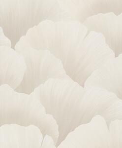 Krem flis tapeta s listovima, BZ3001, Belize, Grandeco | Ljepilo besplatno