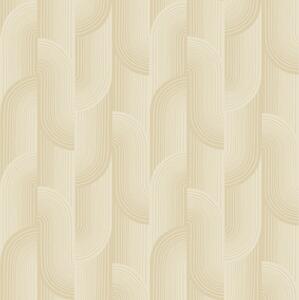 Flis tapeta za zid, bež, geometrijska, PW3105, Precious Weaves, Grandeco | Ljepilo besplatno