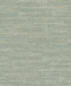 Flis tapeta za zid, sivo-plavo-zelena, imitacija tkanine, PW1006, Precious Weaves, Grandeco | Ljepilo besplatno