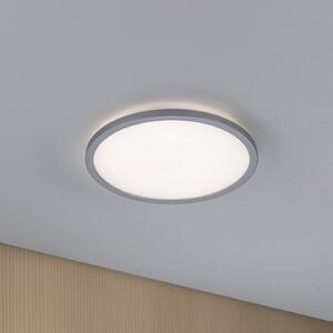 Paulmann Atria Shine LED panel, krom, Ø29 cm, 3000 K,, Sivo, Dnevni boravak/blagovaonica, Plastika