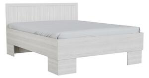 Krevet Parma A103 Bračni, Bijela, 160x200, Laminirani iveral, Basi a doghePodnice za krevet, 165x205x100cm