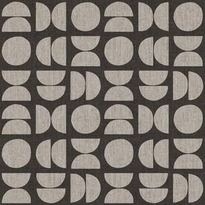 Crna flis tapeta za zid, geometrijski uzorak, 30159, Energie, Cristiana Masi by Parato | Ljepilo Gratis