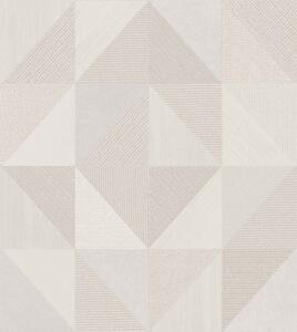 Geometrijska flis tapeta za zid, sivo-bež, 32416, Vitalis, Parato by Cristiana Masi | Ljepilo Gratis