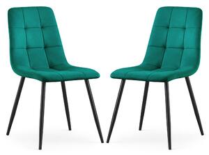 Zondo.hr Set blagovaonskih stolica (2 kom.) Nairobi (tamnozelena). Akcija -15%. 1152345