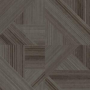Smeđe-siva geometrijska flis tapeta za zid, 43849, Terra, Cristiana Masi by Parato | Ljepilo Gratis