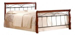 Krevet Houston 105 Bračni, Smeđa, 160x200, Metal, Basi a doghePodnice za krevet, 162x219x101cm