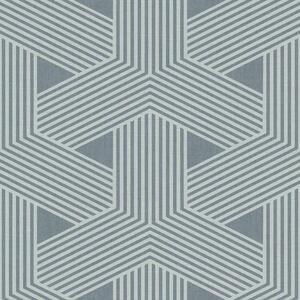 Plava flis tapeta za zid, geometrijski uzorak, 30133, Energie, Cristiana Masi by Parato | Ljepilo Gratis