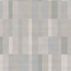 Sivo-bež geometrijska flis tapeta za zid, 43831, Terra, Cristiana Masi by Parato | Ljepilo Gratis