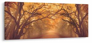 Slika ceste u jesenskom krajoliku (120x50 cm)