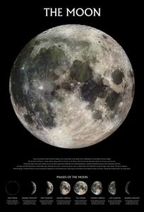 Poster Mjesec, (61 x 91.5 cm)