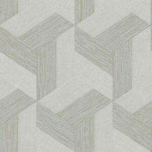 Flis tapeta za zid, geometrijska, siva, 27506, Sintesi, Cristiana Masi by Parato | Ljepilo Gratis