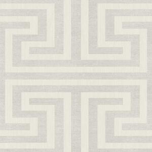 Flis tapeta za zid, geometrijska, sivo-krem, 27516, Sintesi, Cristiana Masi by Parato | Ljepilo Gratis