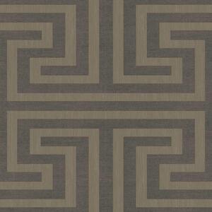 Flis tapeta za zid, geometrijska, smeđa, 27519, Sintesi, Cristiana Masi by Parato | Ljepilo Gratis